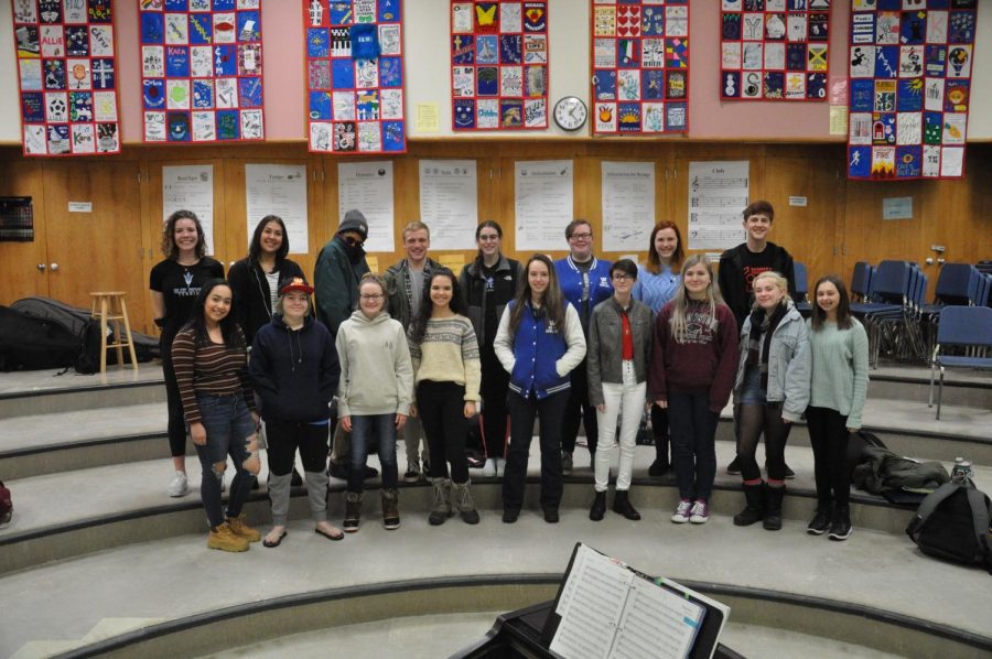 Choir competes in Regional Solo and Ensemble contest