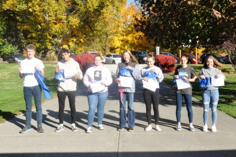 September GO BLUE students of the month recognized