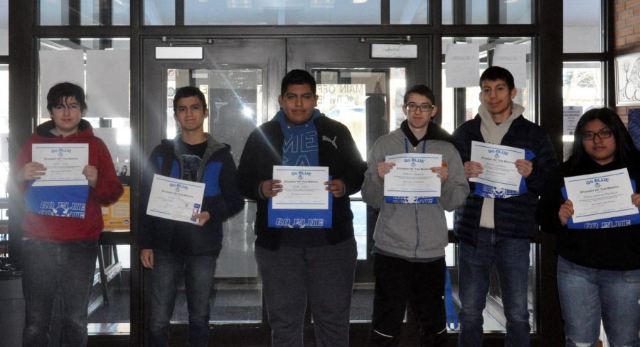 December GO BLUE students of the month announced