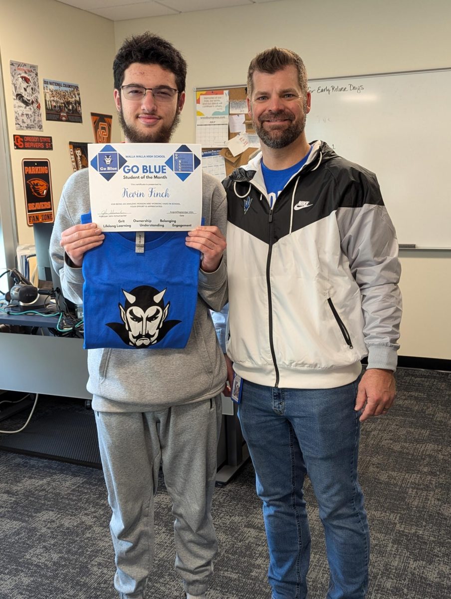 Student of the Month Kevin Finch - Copy